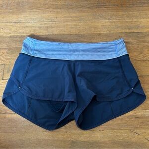 Women's Navy Blue Speed Shorts
